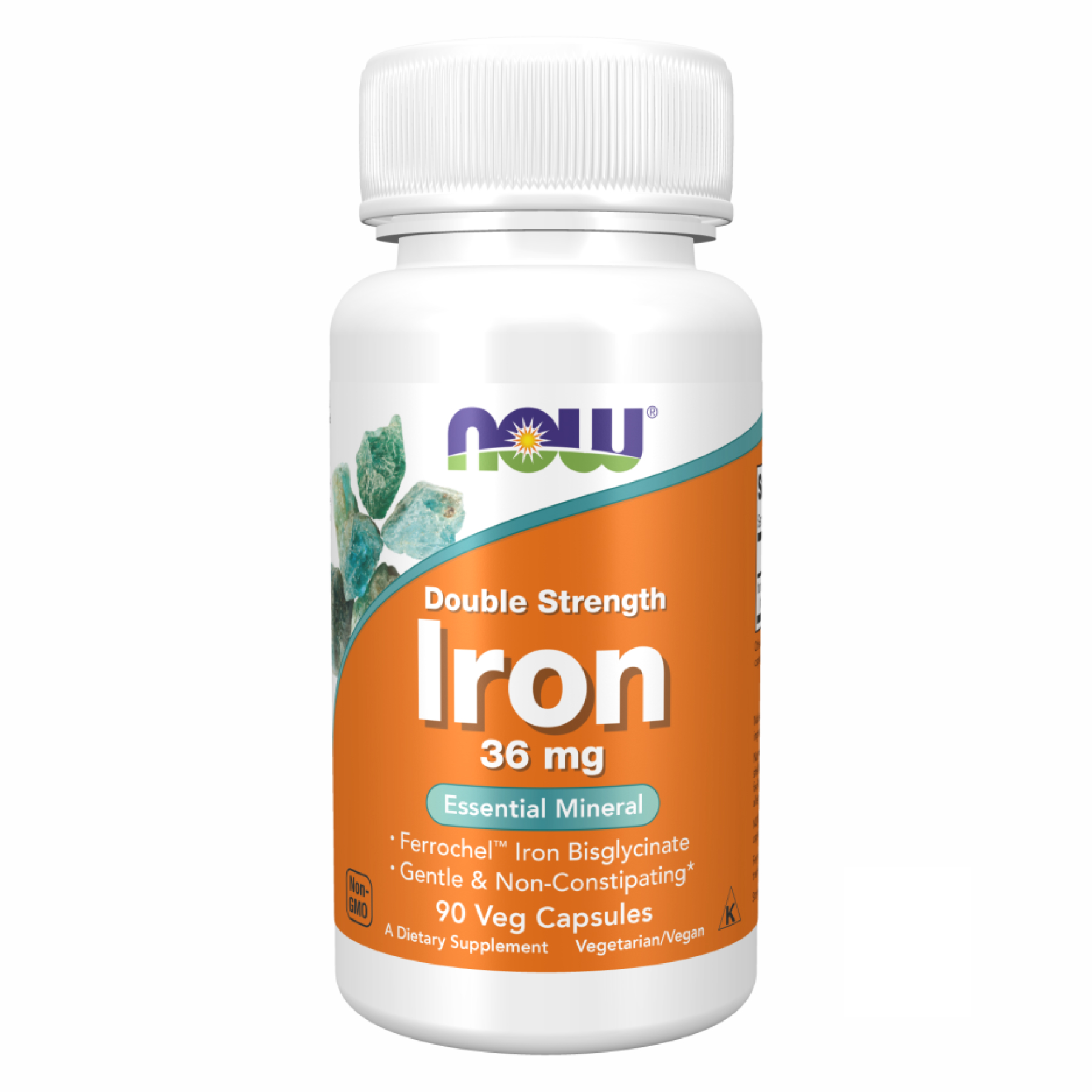 now-foodsiron-36mg-ferrochel-90-vcaps-58654308809205_bb6821f1f8 Iron 36mg Ferrochel - 90 vcaps - Зображення 1