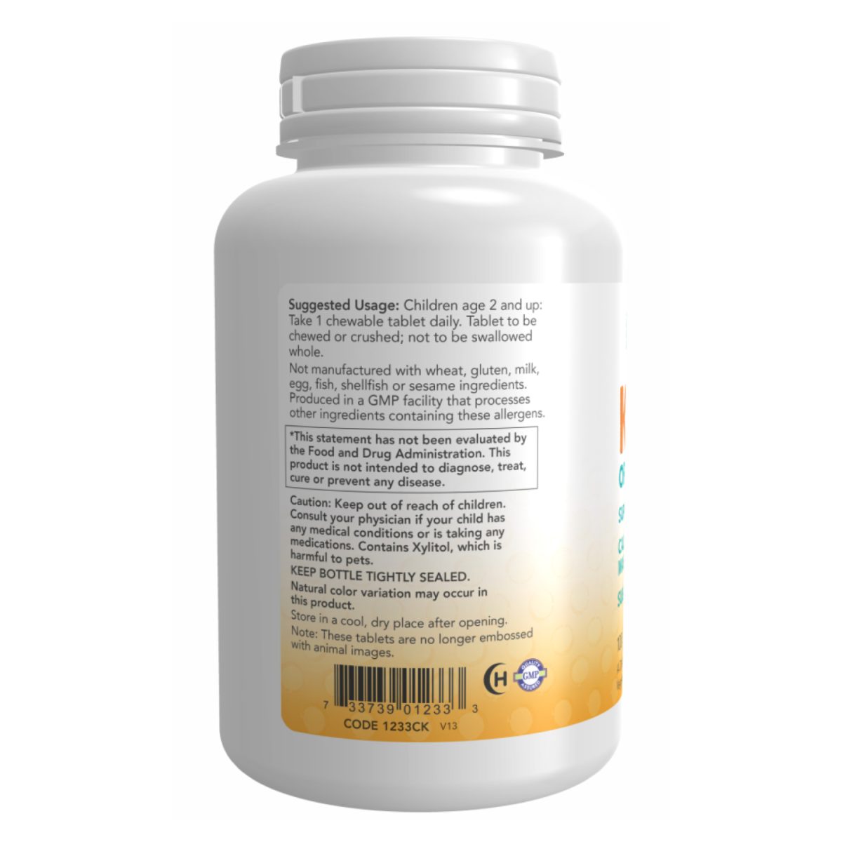 Kid-Cal Chewable Calcium - 100 loz - Зображення 3