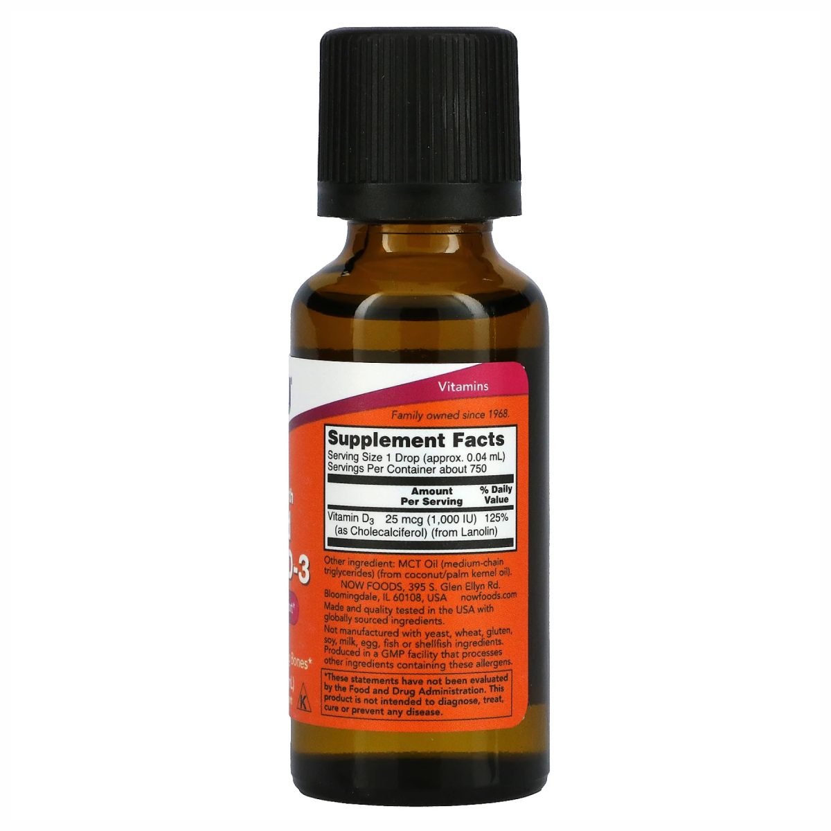 VIT D-3 Liquid - 30ml (1fl oz) - Зображення 2
