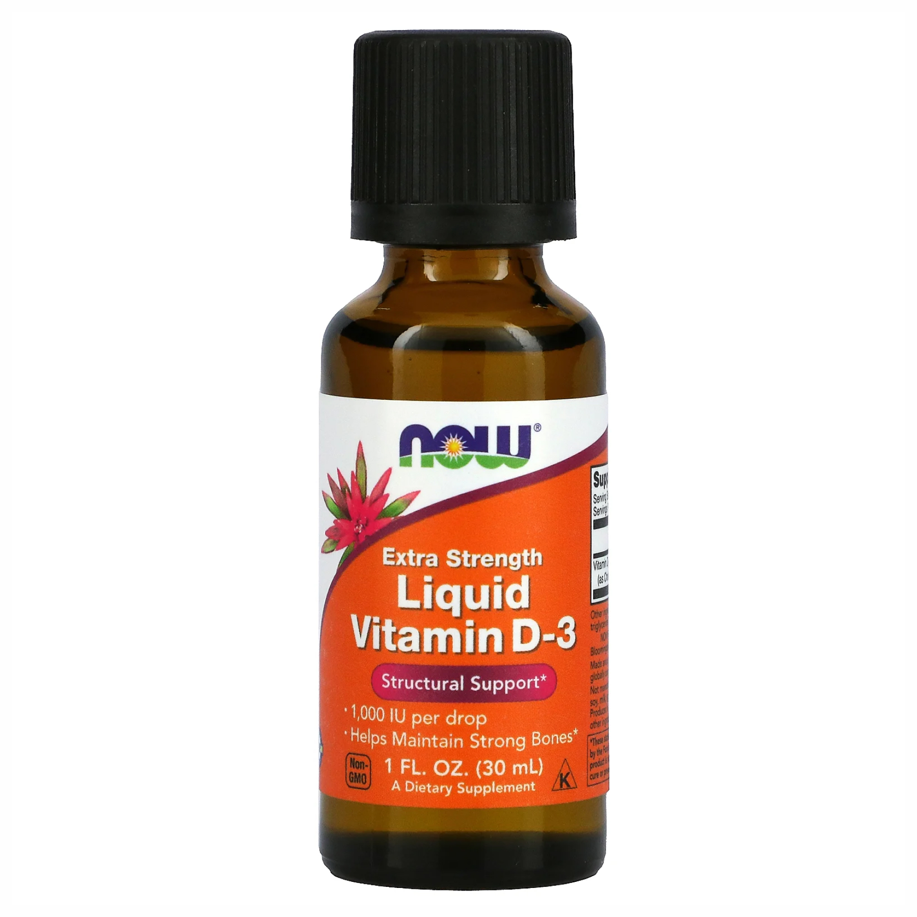 now-foodsliquid-vitamin-d-3-30ml-1fl-oz-63496417718443_6b1713aabe VIT D-3 Liquid - 30ml (1fl oz) - Зображення 1