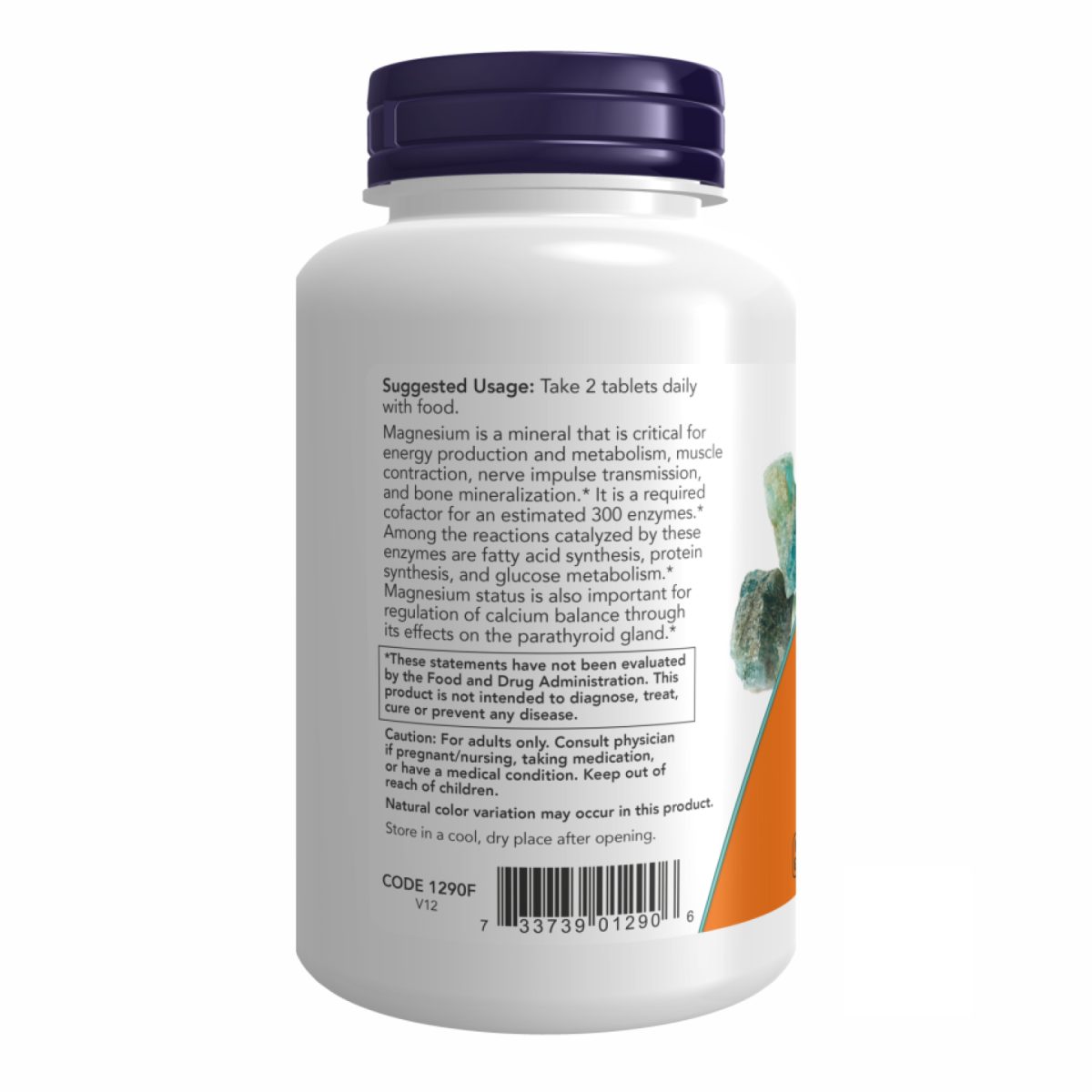 Magnesium Citrate 200mg - 100 tabs - Зображення 3