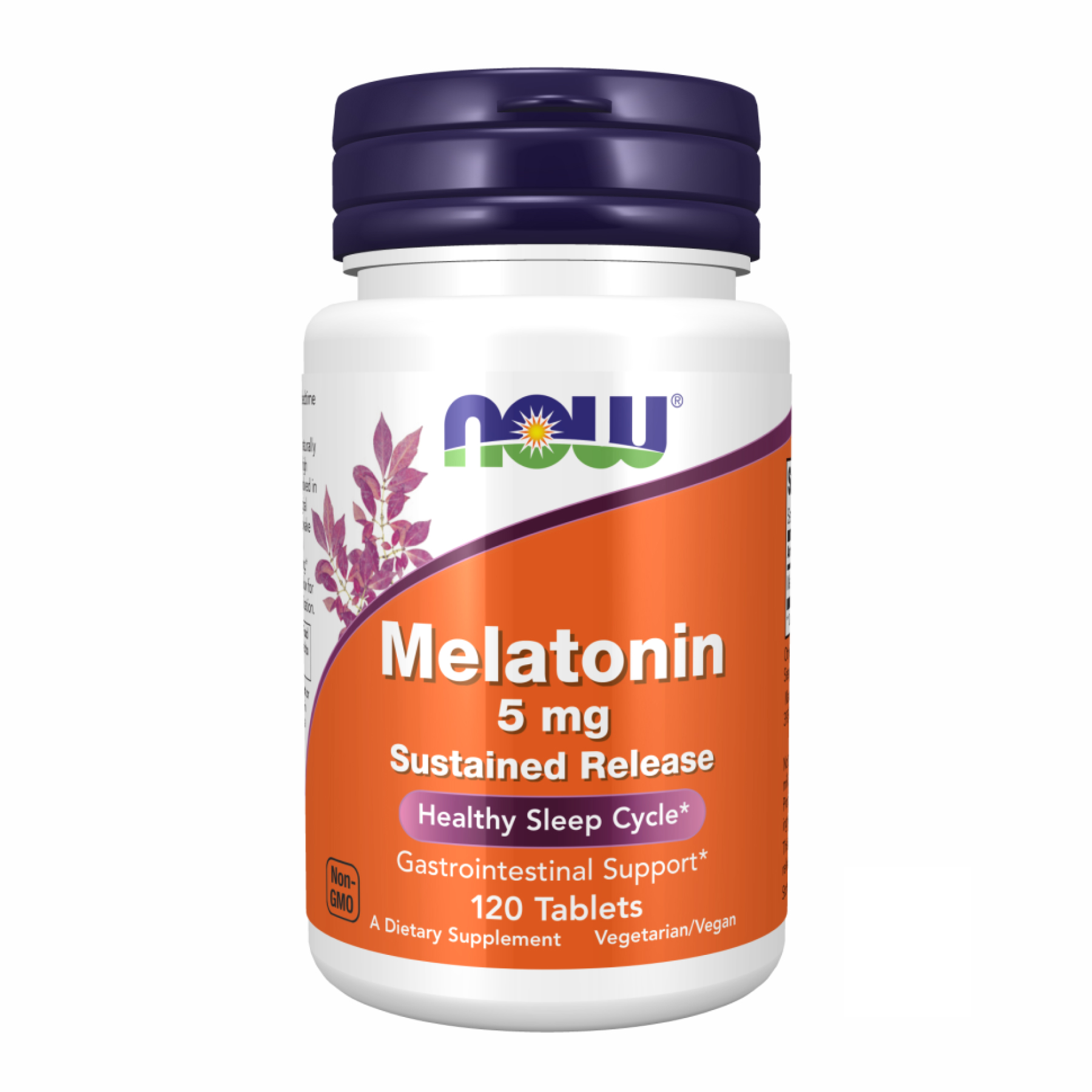 now-foodsmelatonin-5-mg-120-tabs-63809536935338_4d44725948 Melatonin 5 mg - 120 tabs - Зображення 1