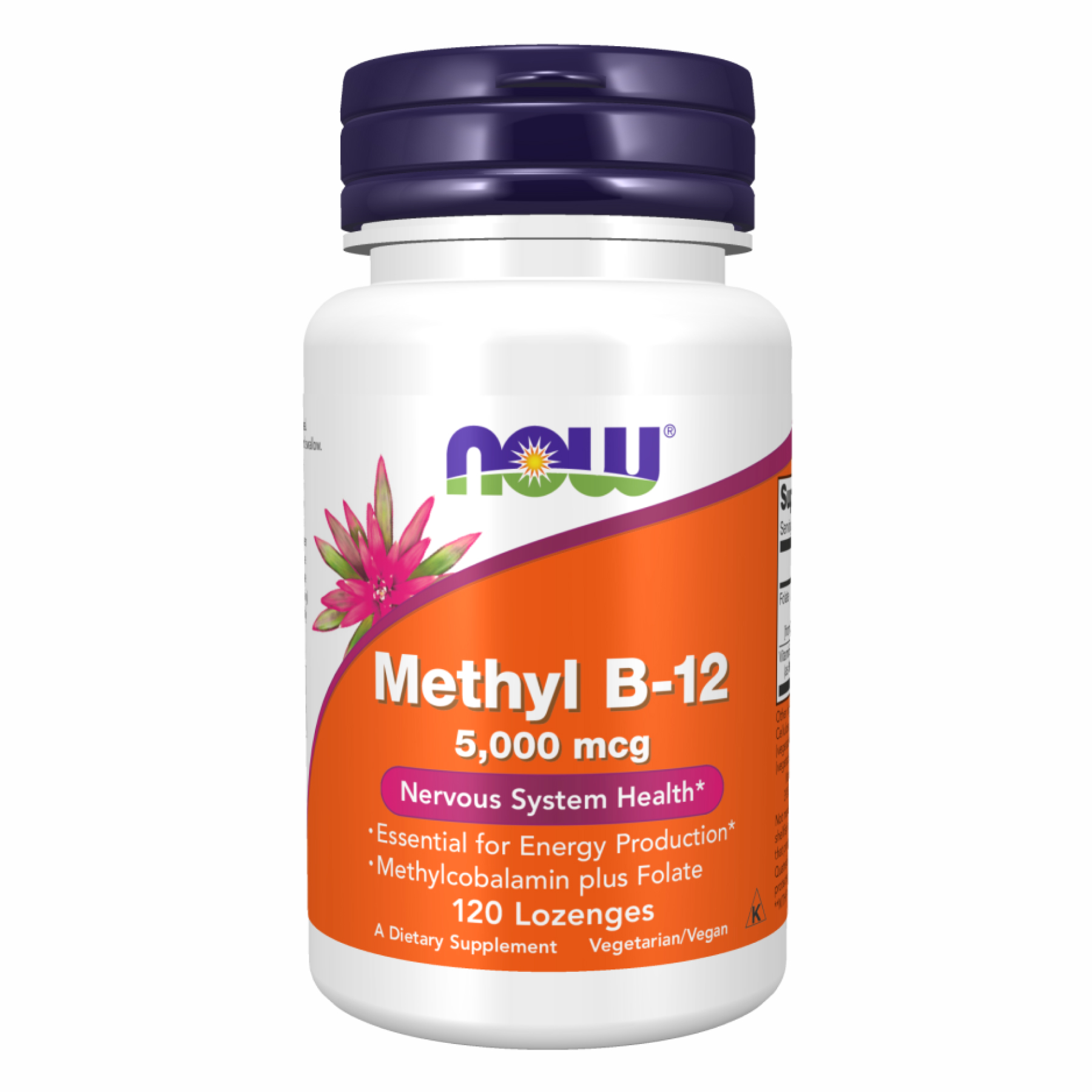 now-foodsmethyl-b-12-5000mcg-120-loz-12092066632217_3b83756ac1 Methyl B-12 5000mcg - 120 lozenges - Зображення 1