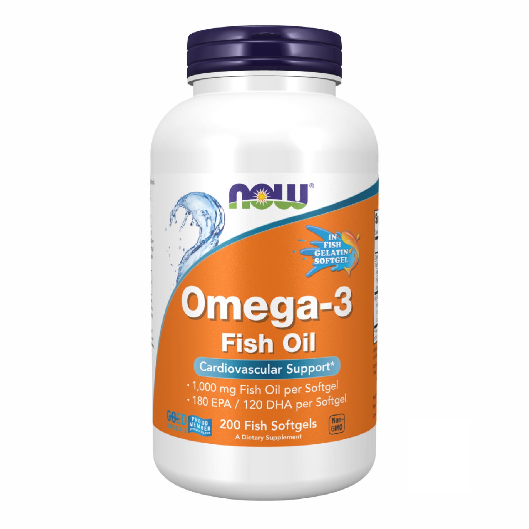 now-foodsomega-3-fo-1000mg-180-120-fish-gelatin-200-sgels-61132165367650_a0cb8c84ed Omega-3 FO 1000mg 180/120 Fish Gelatin - 200 sgels - Зображення 1