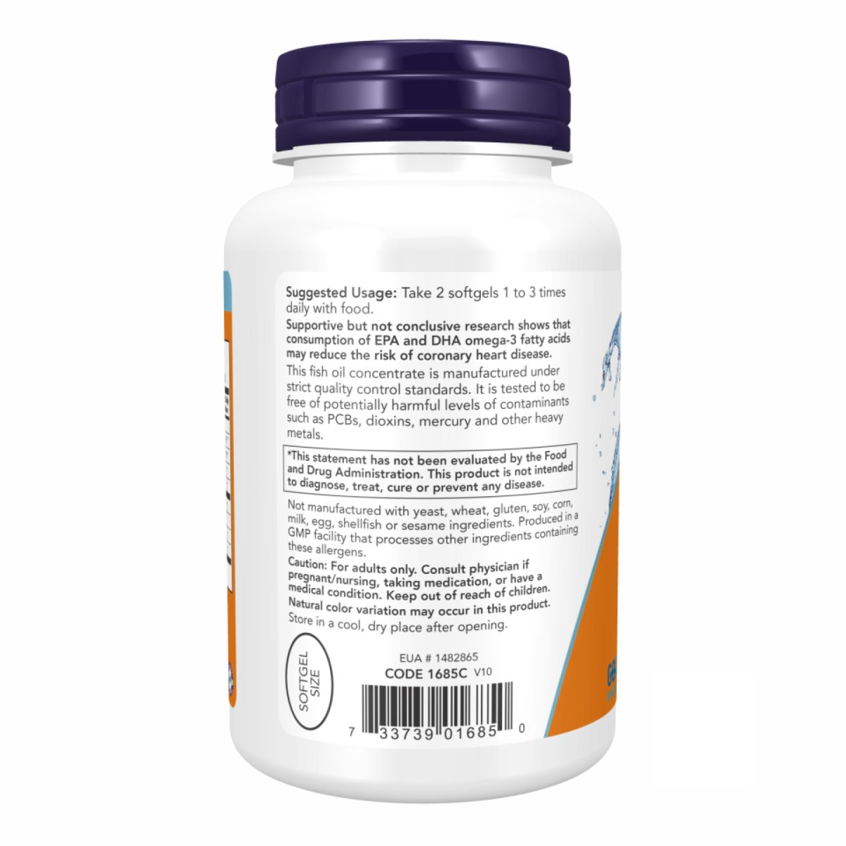 Omega-3 Mini Gels 500 mg - 180 sgels - Зображення 3