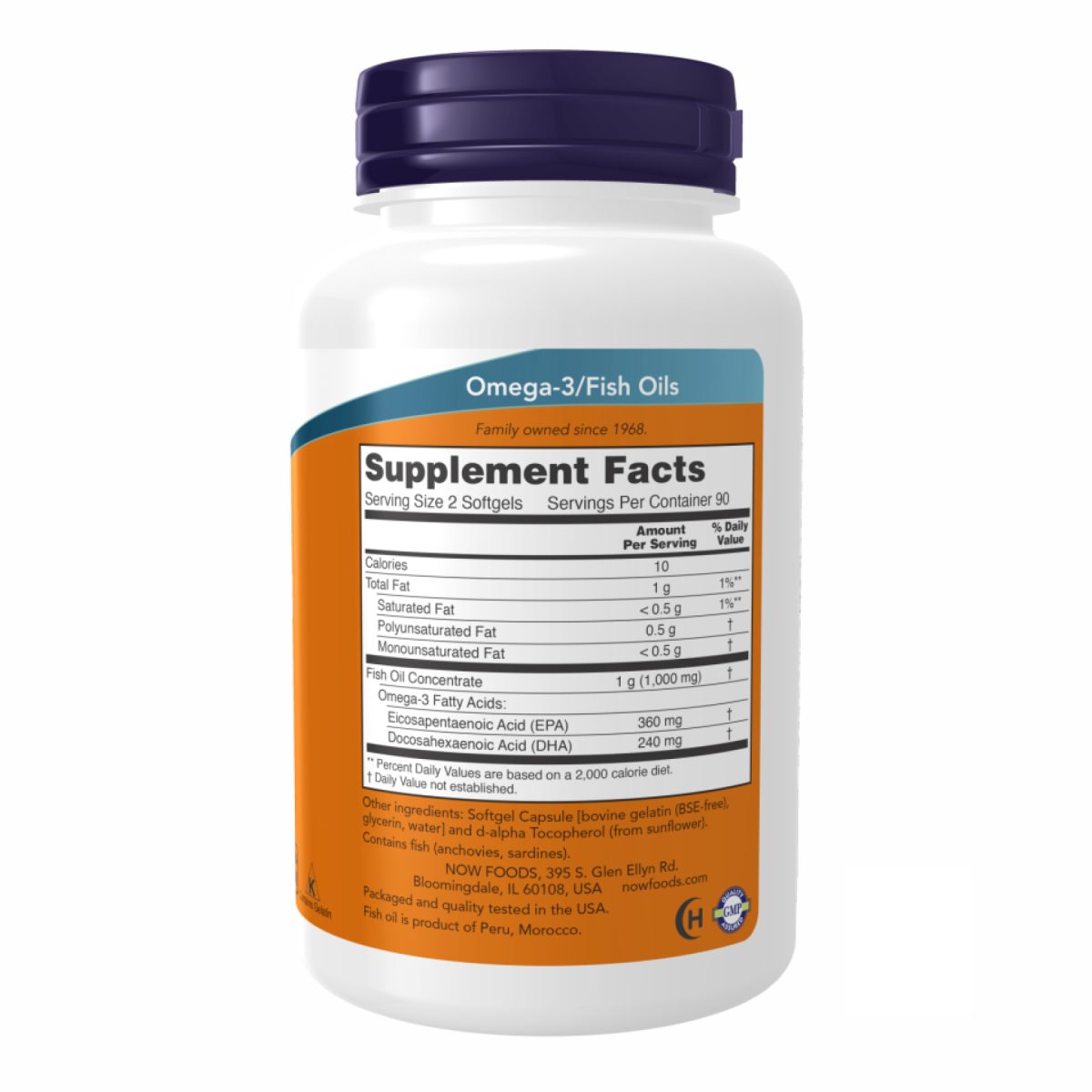 Omega-3 Mini Gels 500 mg - 180 sgels - Зображення 2