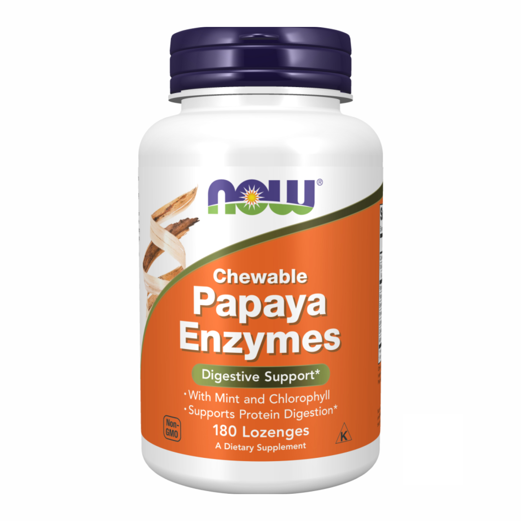 now-foodspapaya-enzyme-180-tabs-71389643296490_84bf83dd09 Papaya Enzyme - 180 tabs - Зображення 1