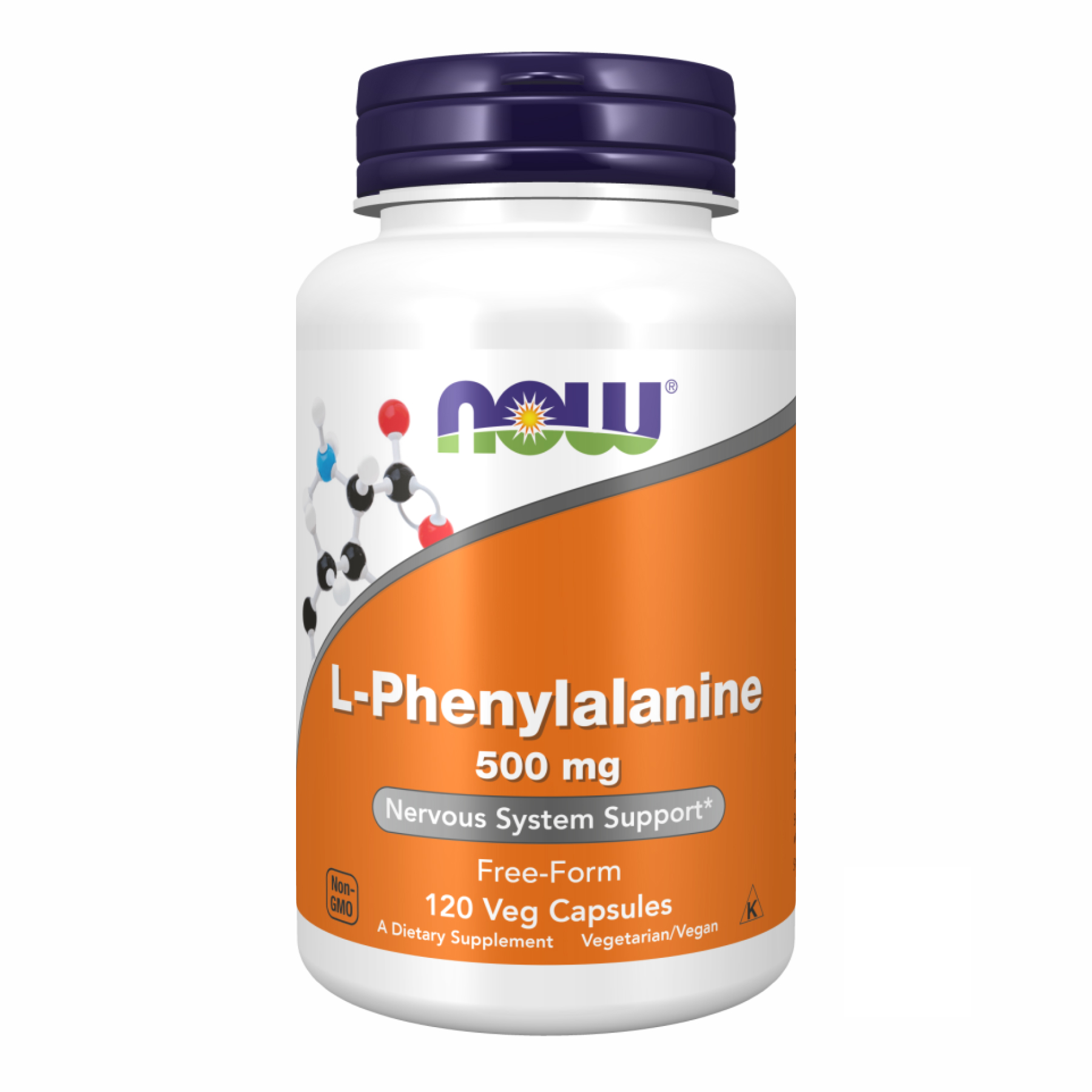now-foodsphenylalanine-500mg-120-vcaps-89246256971069_4e489abfb4 L-Phenylalanine 500mg - 120 vcaps - Зображення 1