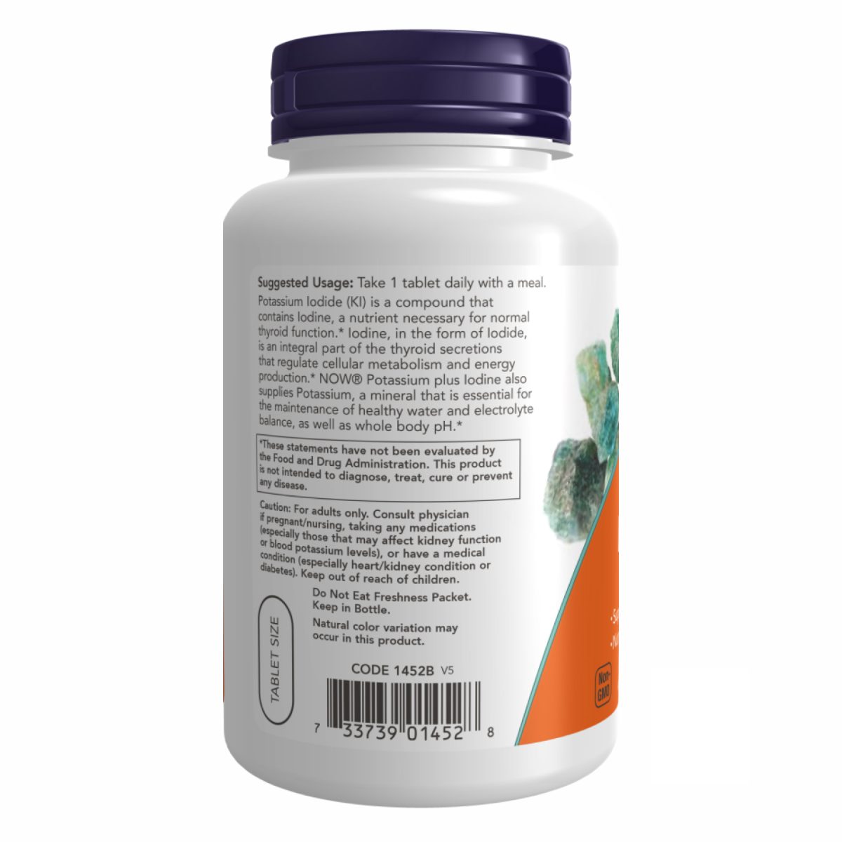 Potassium plus Iodine - 180 tabs - Зображення 3