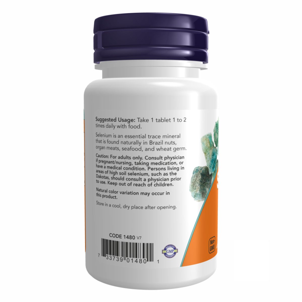 Selenium 100mcg - 250 Tabs - Зображення 3