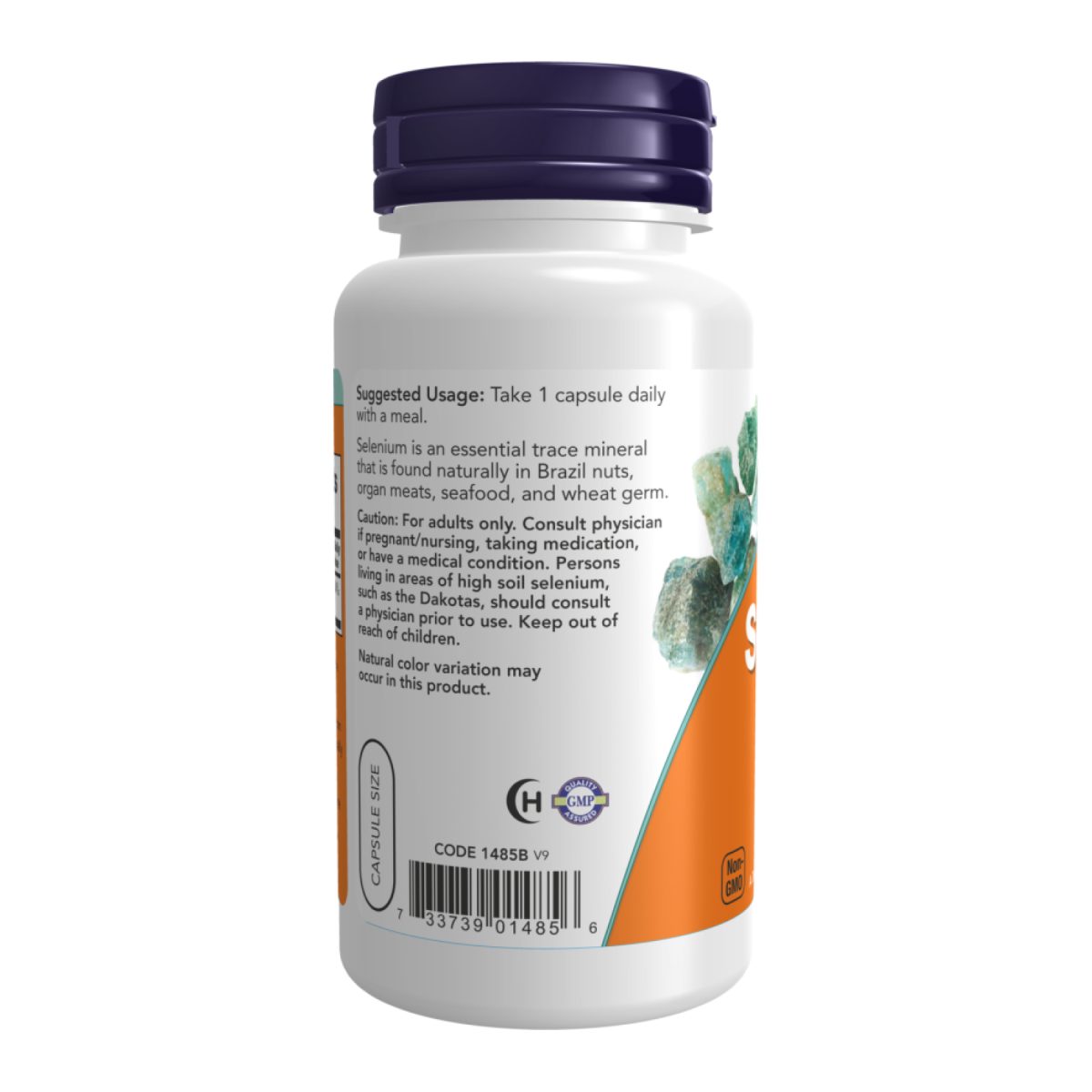 Selenium 200mcg - 180 Vcaps - Зображення 3