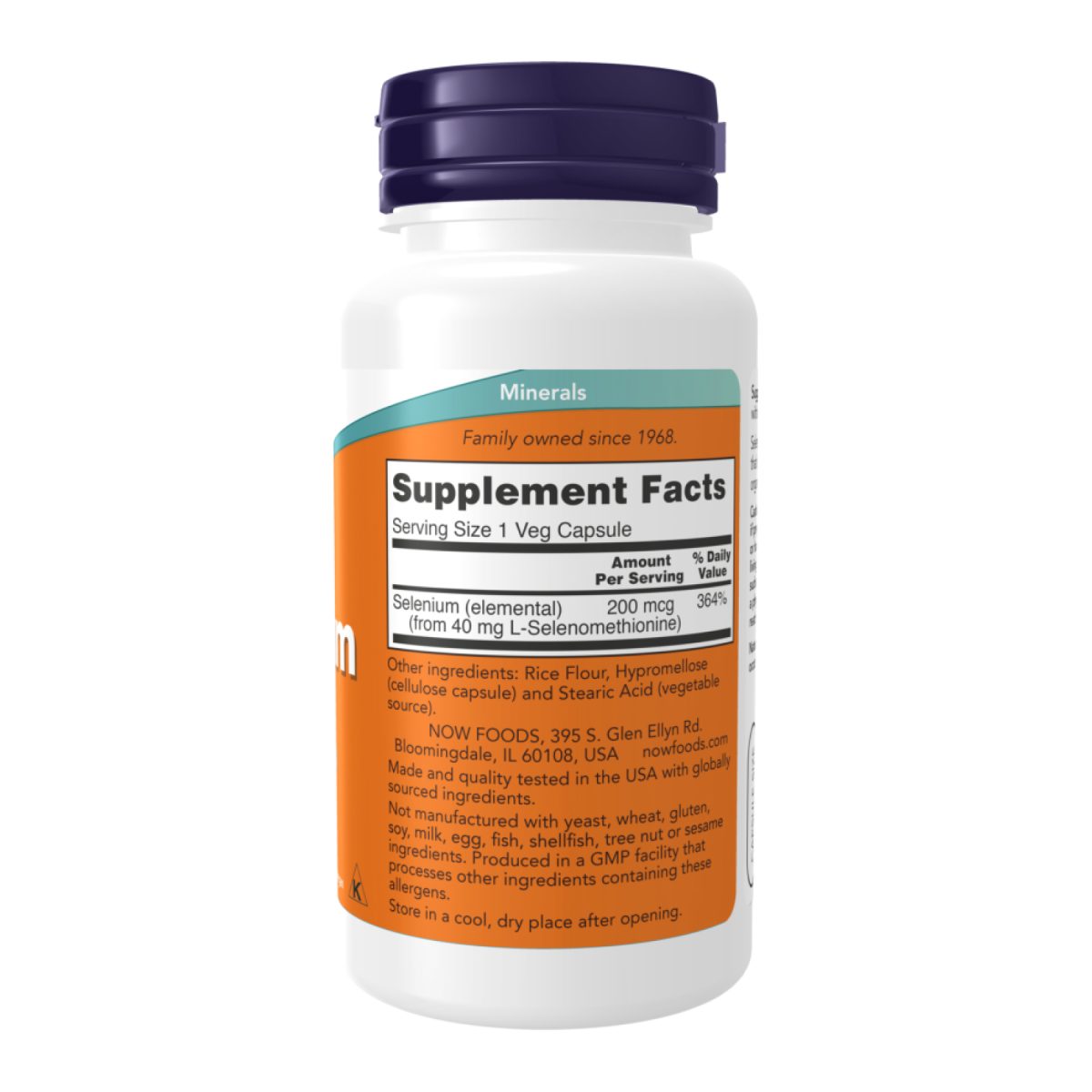Selenium 200mcg - 180 Vcaps - Зображення 2