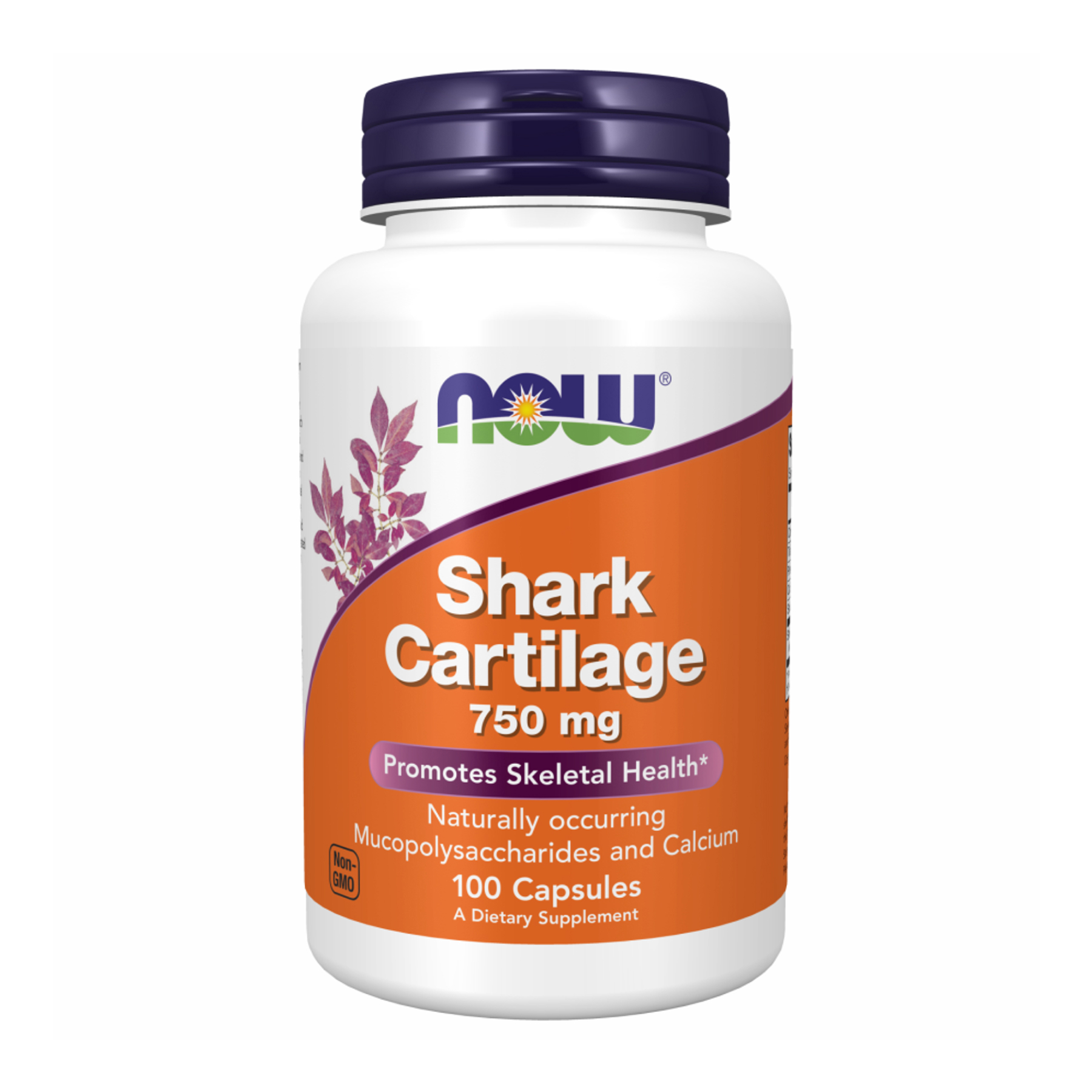now-foodsshark-cartilage-750mg-100caps-34077988272419_7a4b0f742e Shark Cartilage 750mg - 100caps - Зображення 1