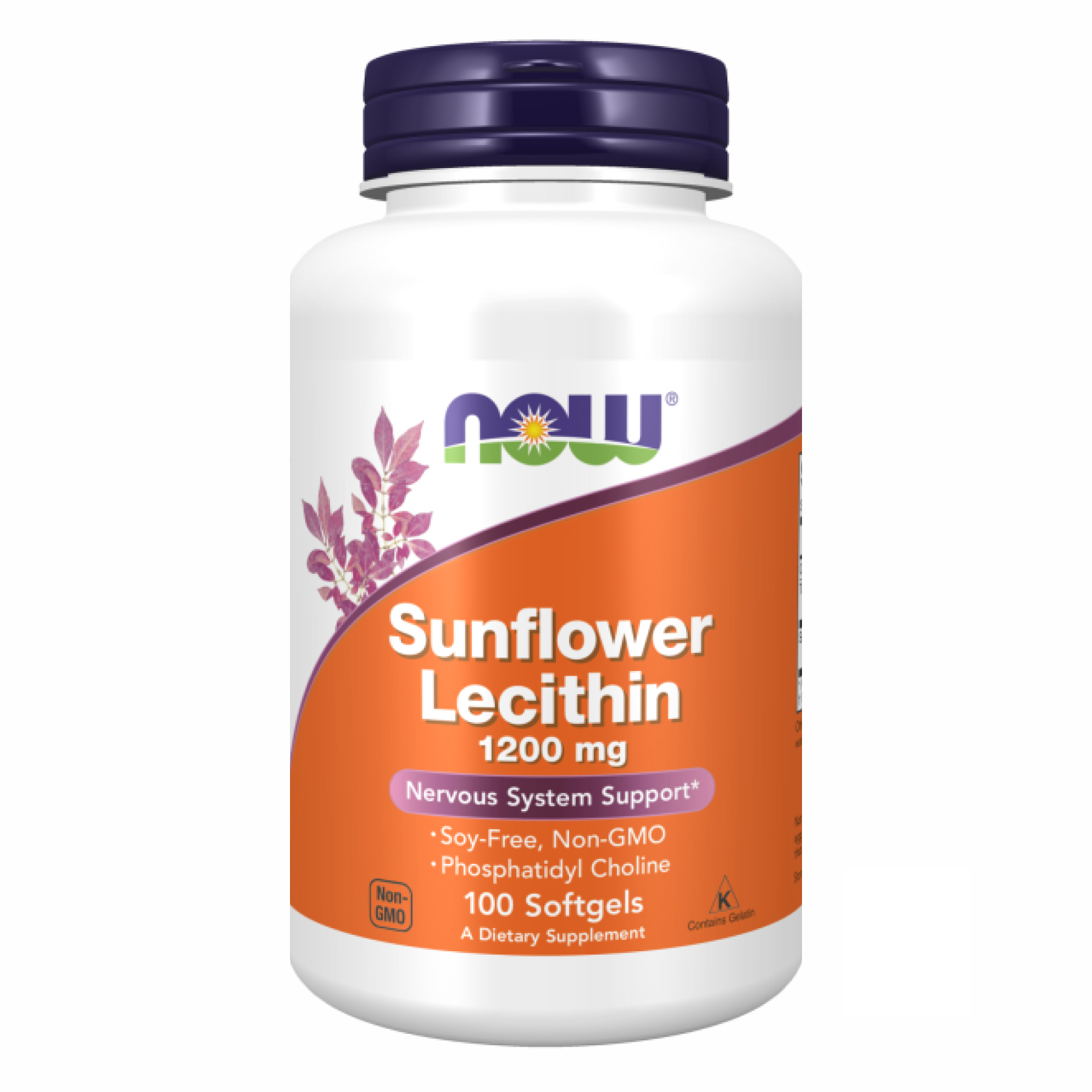 now-foodssunflower-lecithin-1200-mg-100-sgels-56094755546606_07af6ebe30 Sunflower Lecithin 1200 mg - 100 sgels - Зображення 1