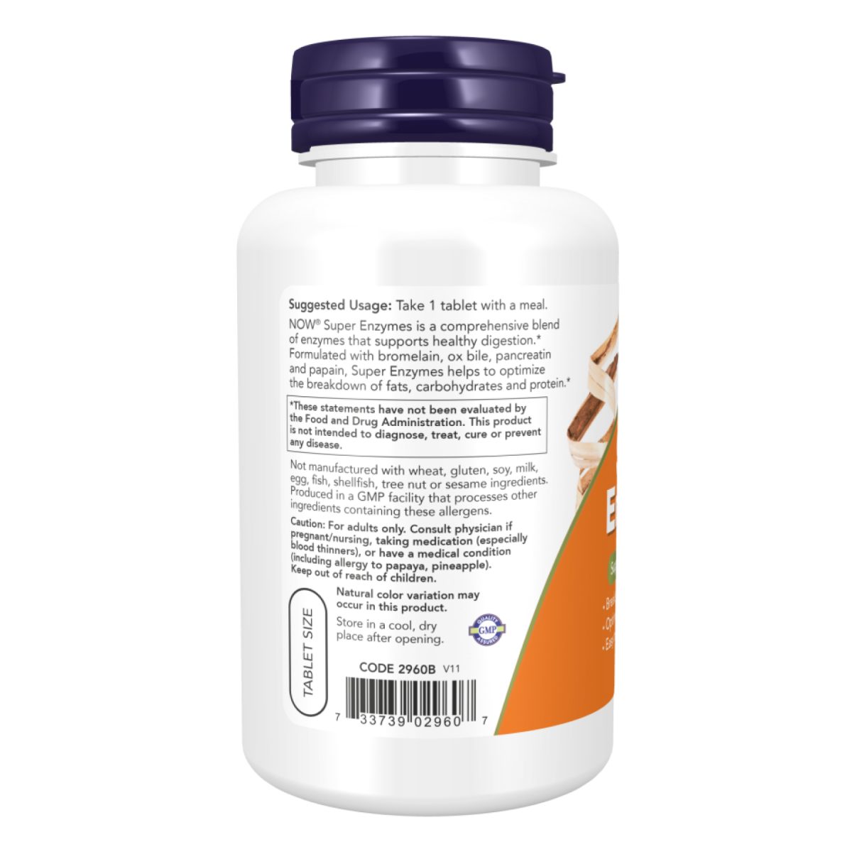 Super Enzymes - 180 tabs - Зображення 3