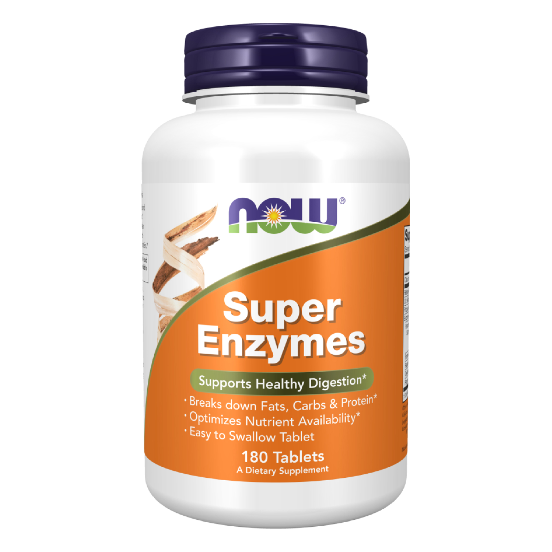 now-foodssuper-enzymes-180-tabs-98518936192497_8330d58ee3 Super Enzymes - 180 tabs - Зображення 1
