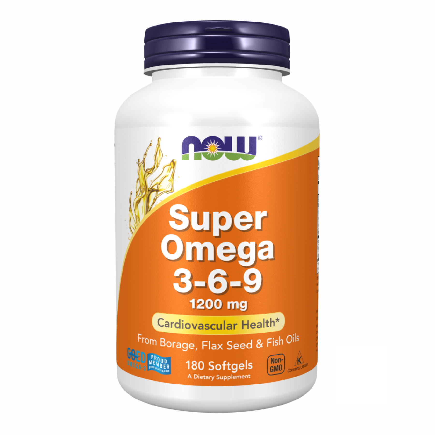 now-foodssuper-omega-3-6-9-1200-mg-180-sgels-35811870766565_7028a57b28 Super Omega 3-6-9 1200 mg - 180 sgels - Зображення 1