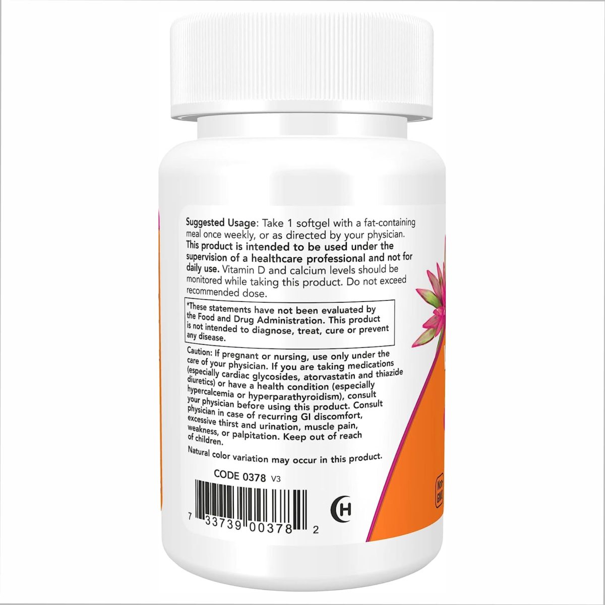 VIT D-3 50,000 IU - 50 sgels - Зображення 3