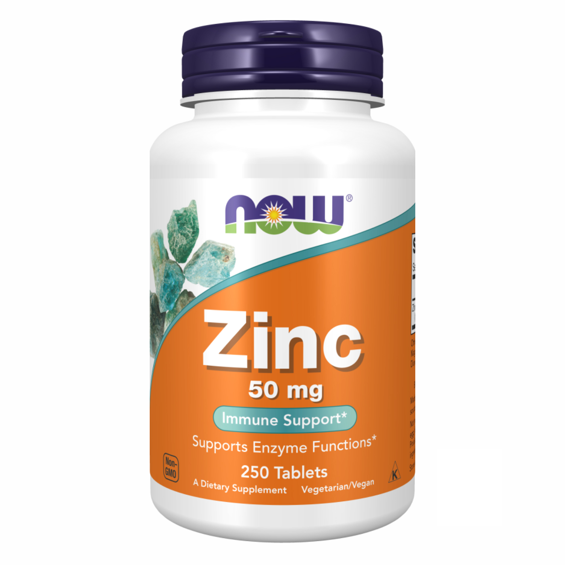 now-foodszinc-50-mg-250-tabs-87467492672471_31ef2ef710 Zinc Gluconate 50 mg - 250 tabs - Зображення 1