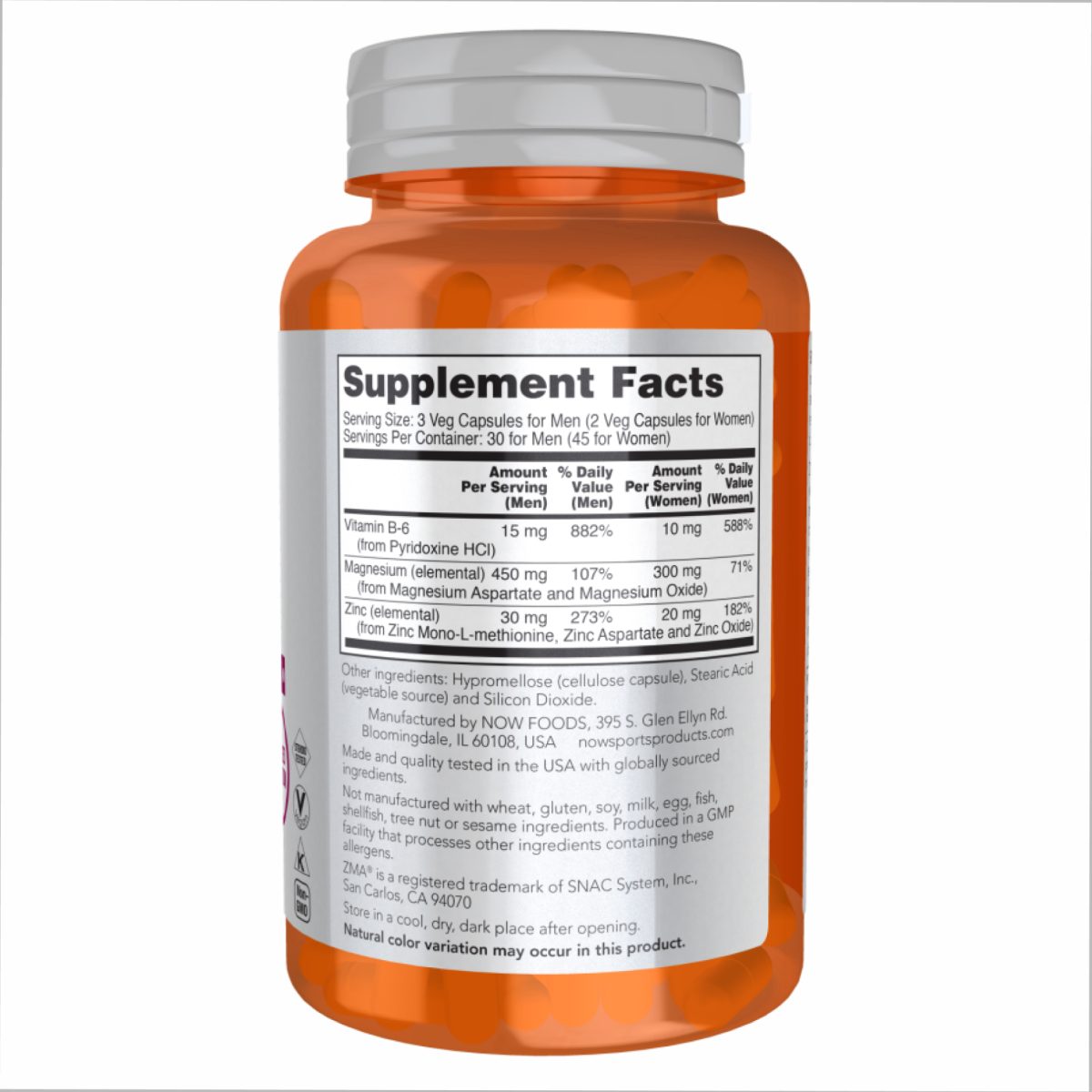 ZMA(R) - 90 vcaps - Зображення 2