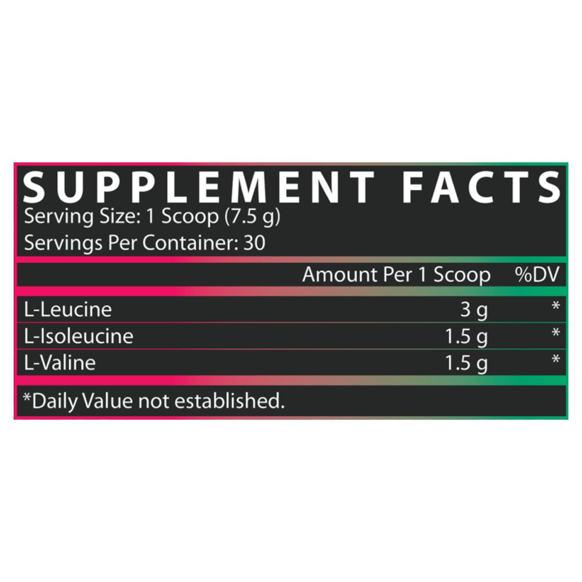 BCAA 6000 - 237g Watermelon - Зображення 2