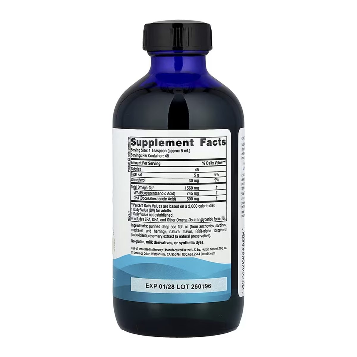 Omega-3 - 237 ml - Зображення 2
