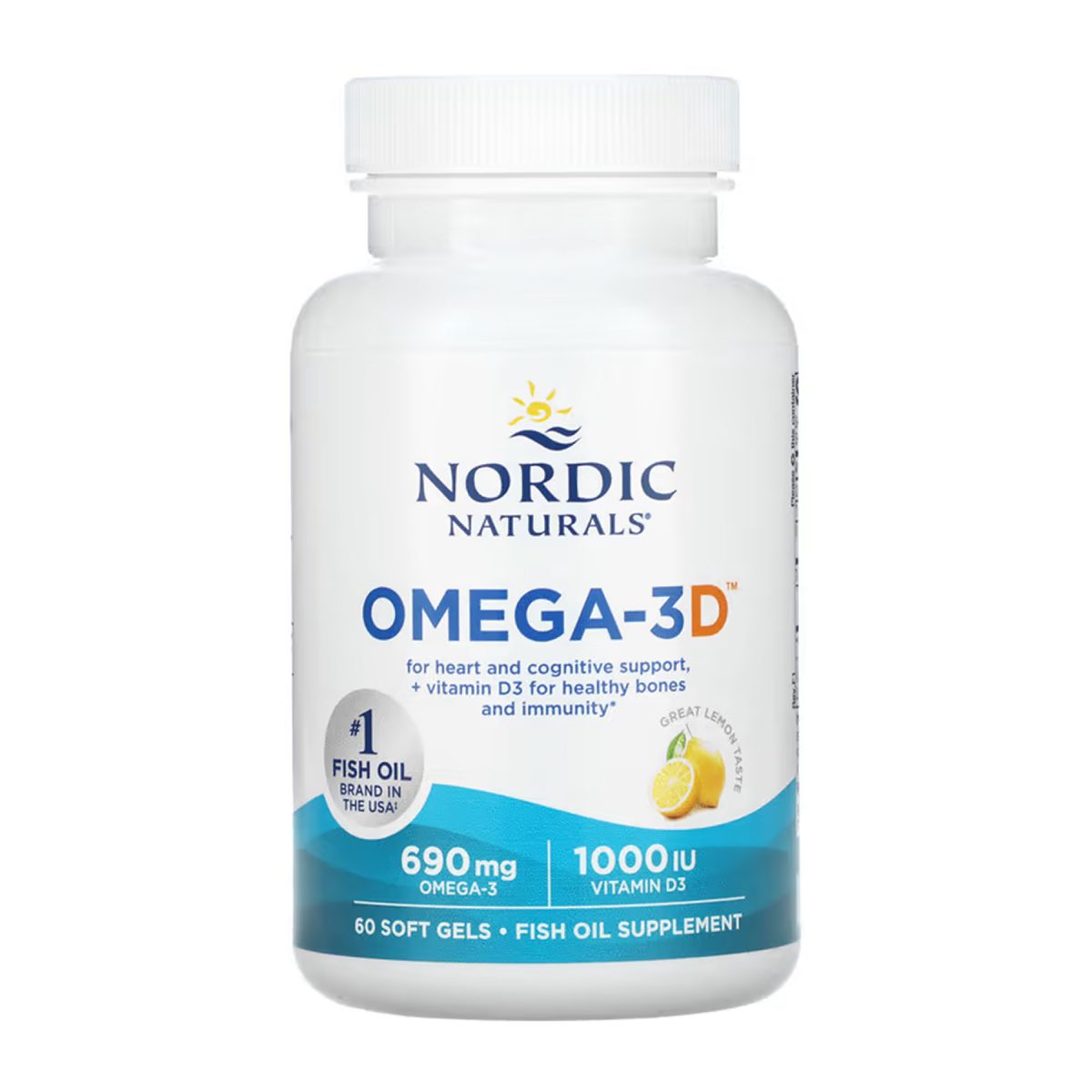 Omega-3D - 60 softgels - Зображення 3