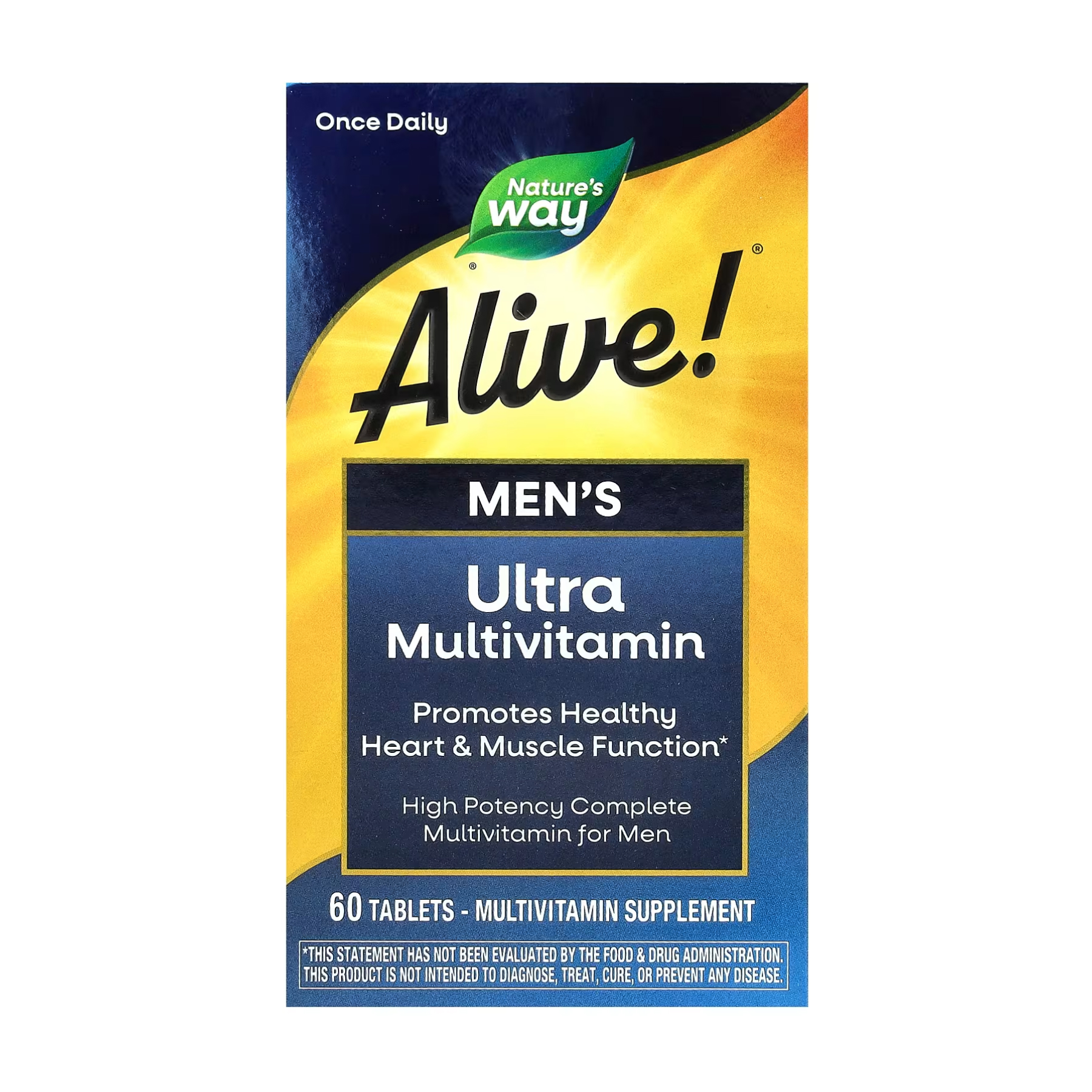 once-daily-mens-ultra-60-tabs-19504210487149_69beb8ba8e Once Daily Men's Ultra Multivitamin - 60 tabs - Зображення 1