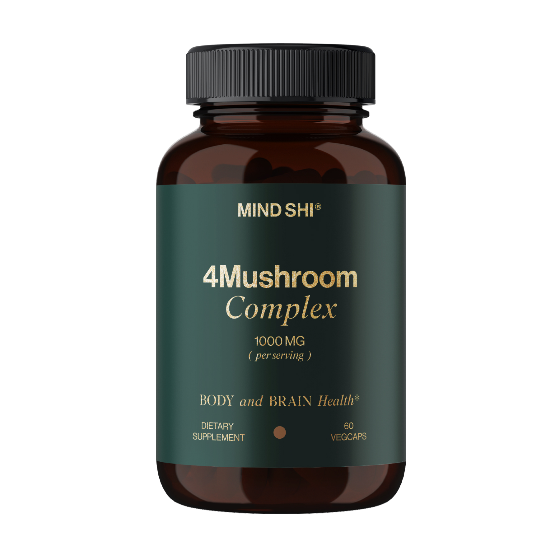 organic-4mushroom-complex-1000mg-60-vcaps-60276313683230_1745c3f93d 4Mushroom Complex 1000 mg - 60 vegcaps - Зображення 1