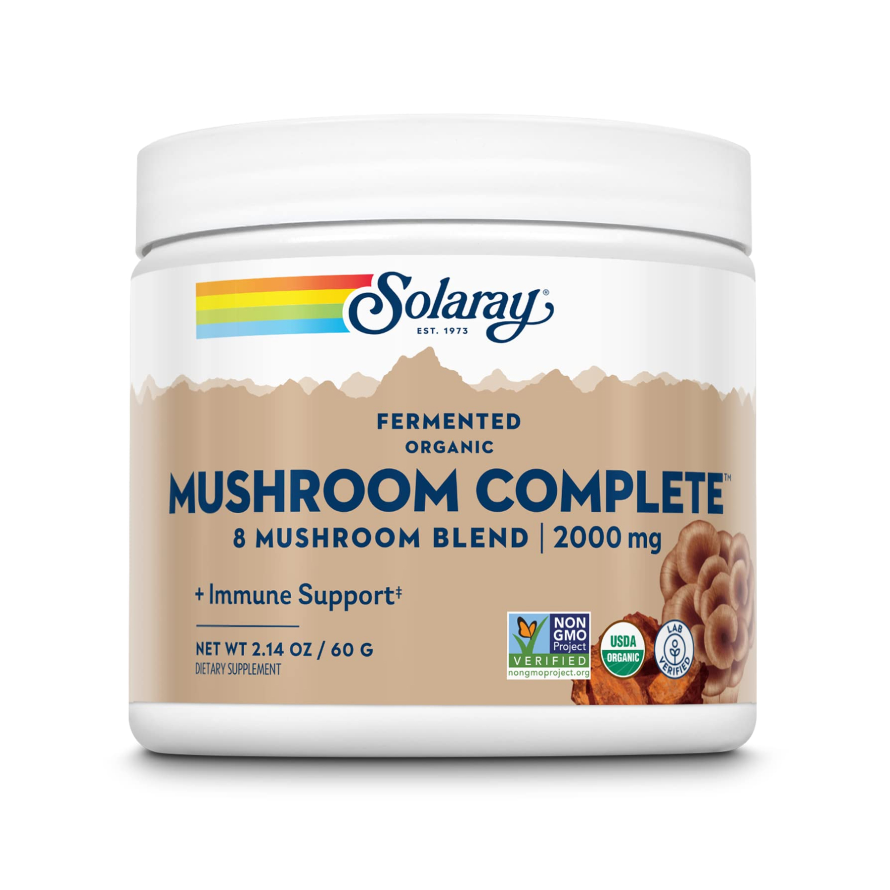 organic-fermented-mushroom-com-2000mg-60g-63537602544466_9ce01f6677 Organic Fermented Mushroom Complete 2000mg - 60g - Зображення 1