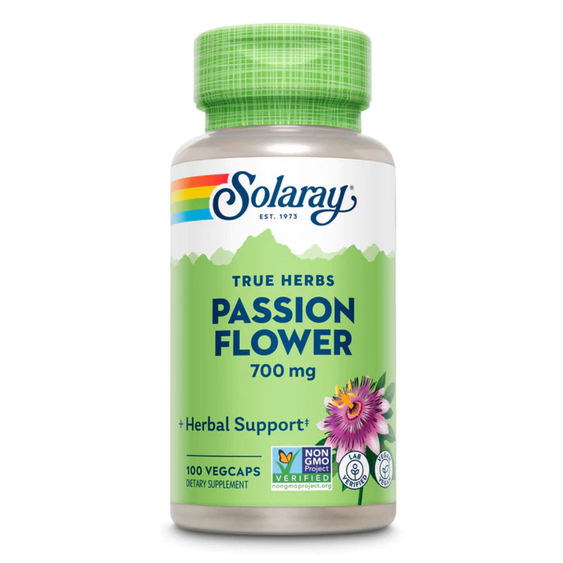 passion-flower-100-vcaps-51575108395960_157a07b2bf Passion Flower 700mg - 100 vcaps - Зображення 1