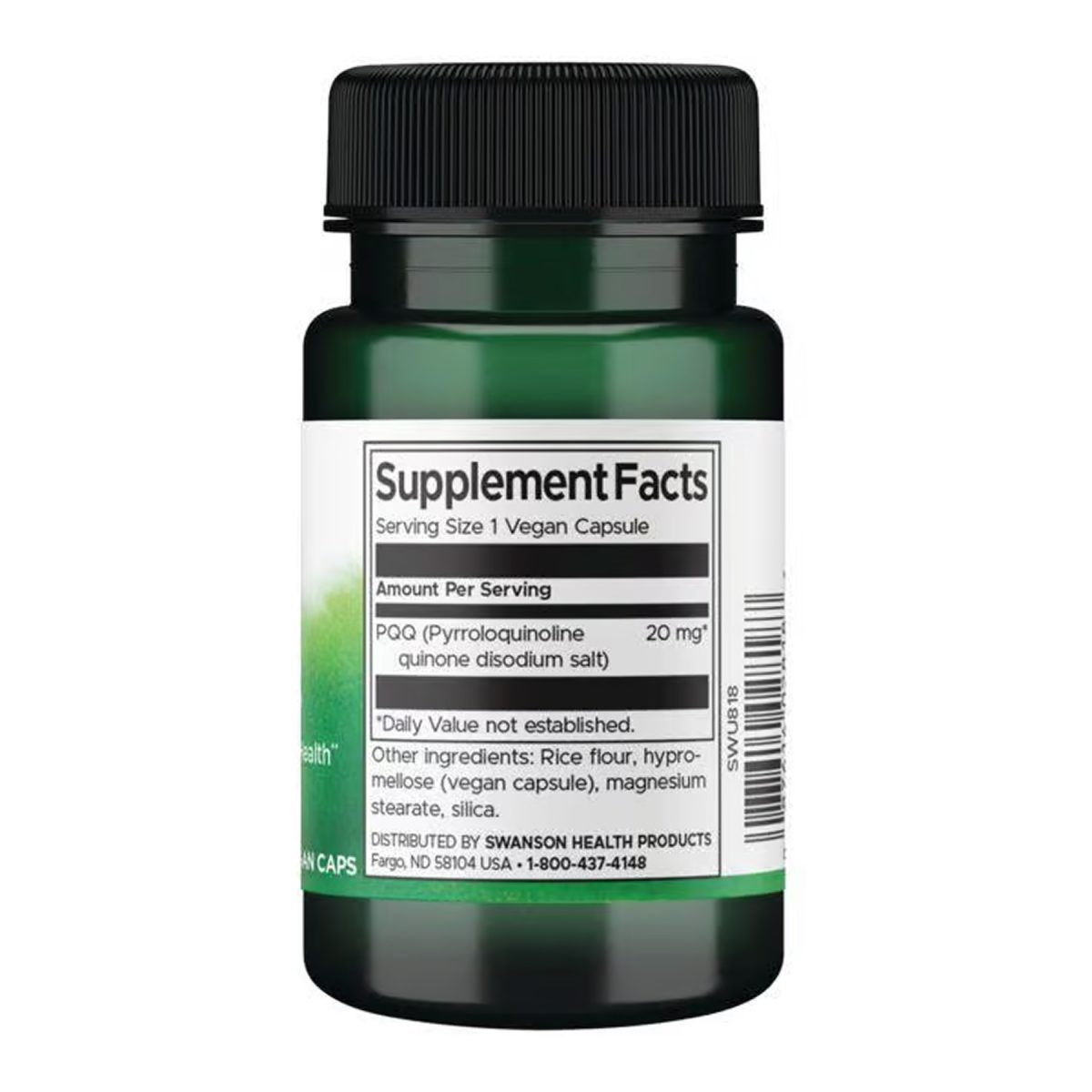 PQQ Pyrroloquinoline Quinone 20mg - 30 vcaps - Зображення 2