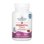 Prenatal DHA - 90 softgels Strawberry - Зображення 3