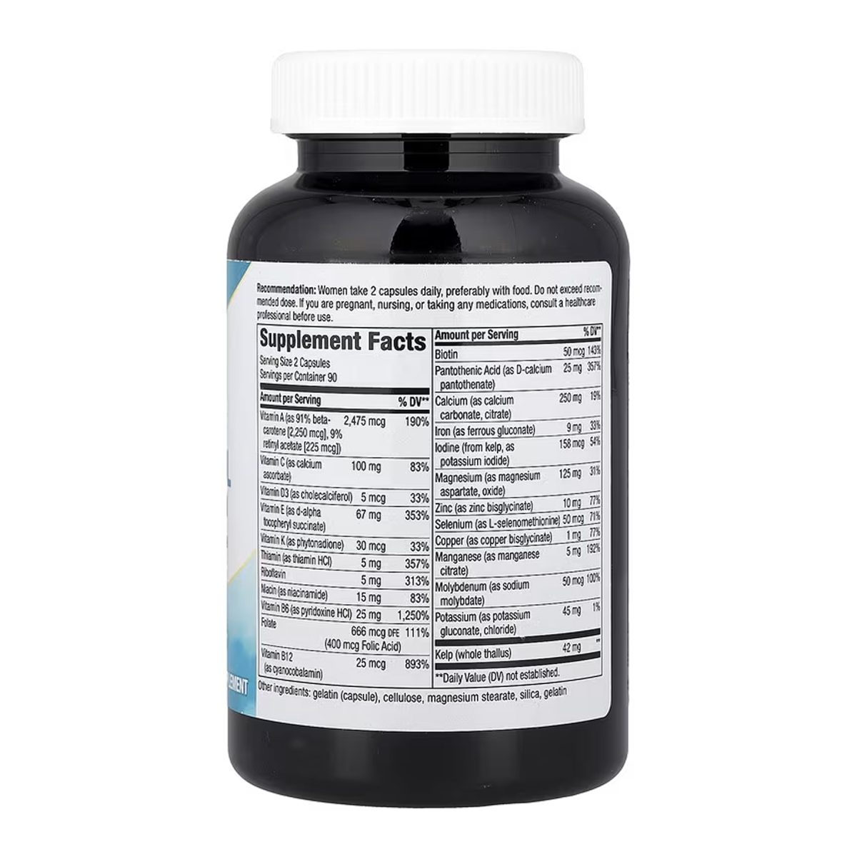 Prenatal Multi-Vitamin & Multi-Mineral - 180 caps - Зображення 2
