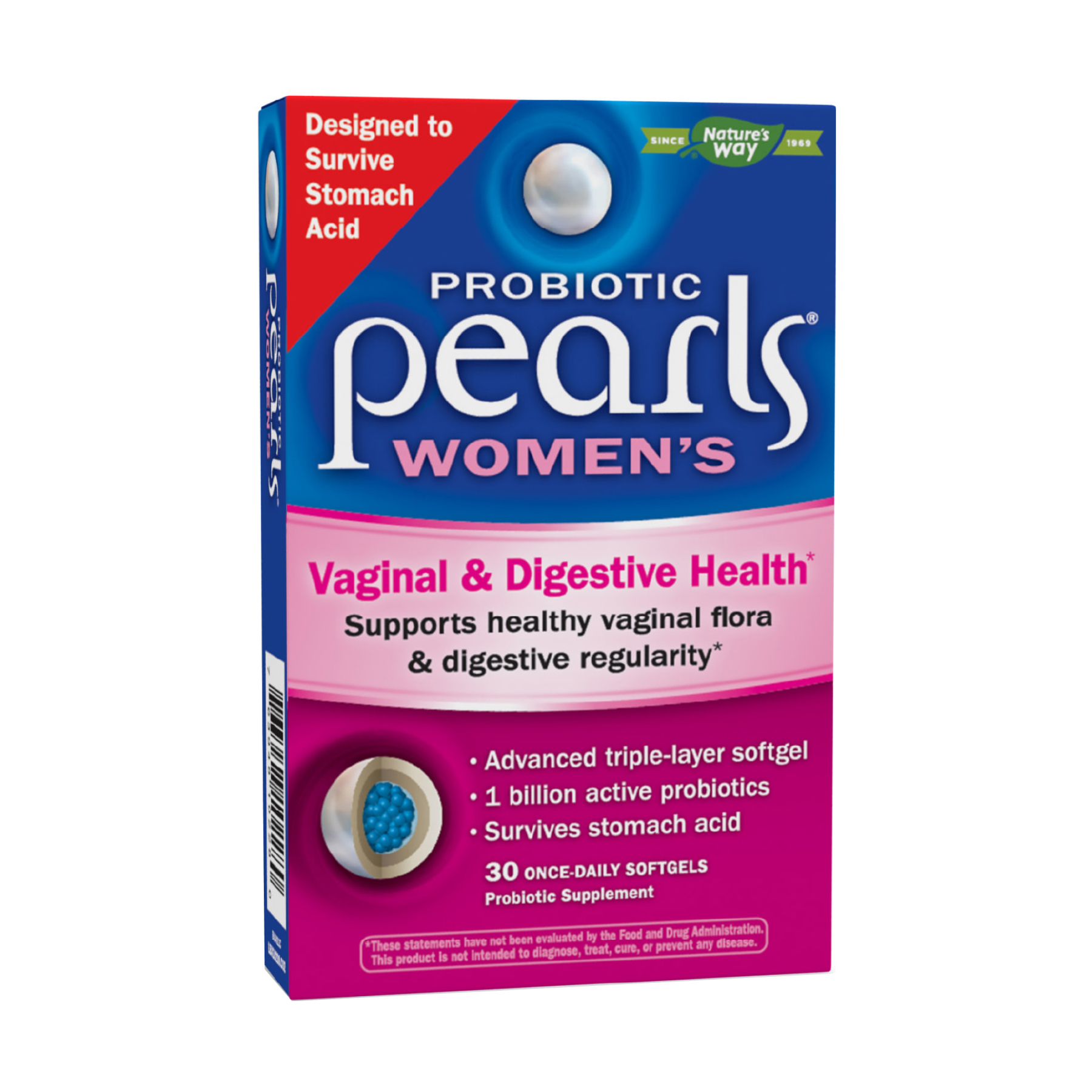 probiotic-pearls-womens-30-softgels-14361441417608_fee6473c52 Probiotic Pearls Women's - 30 softgels - Зображення 1