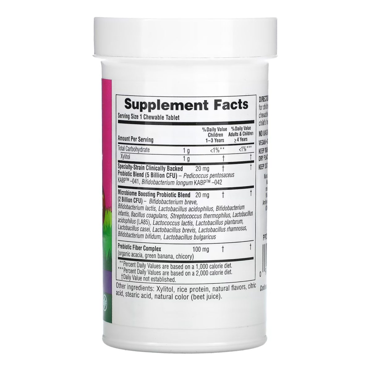 Kids Probiotic Bi-Layer Chewable - 30 tabs - Зображення 2