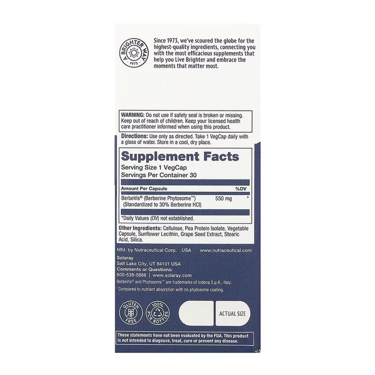 Prossorb Berberine 9x - 30 vcaps - Зображення 2