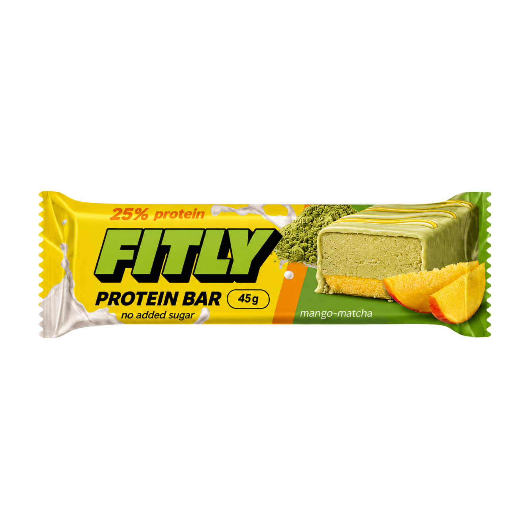 protein-bar-12x45g-mango-matcha-65289520813849_3358d8e5f3 Protein Bar - 12x45g Mango Matcha - Зображення 1