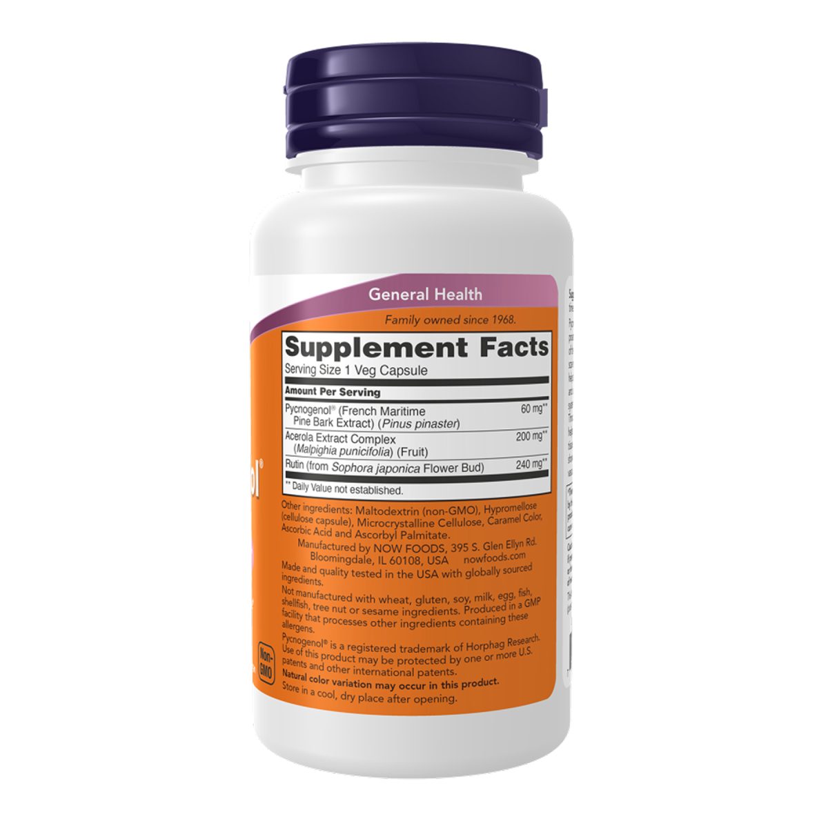 Pycnogenol® 60mg - 50 vcaps - Зображення 2