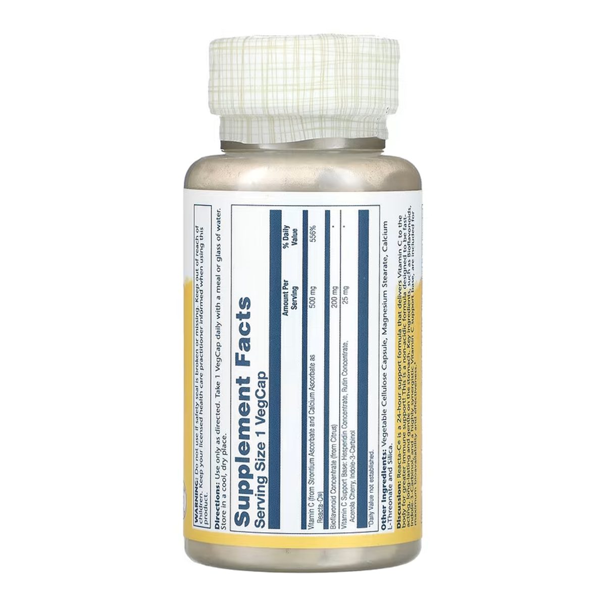 Reacta-C 500mg - 60 vcaps - Зображення 2
