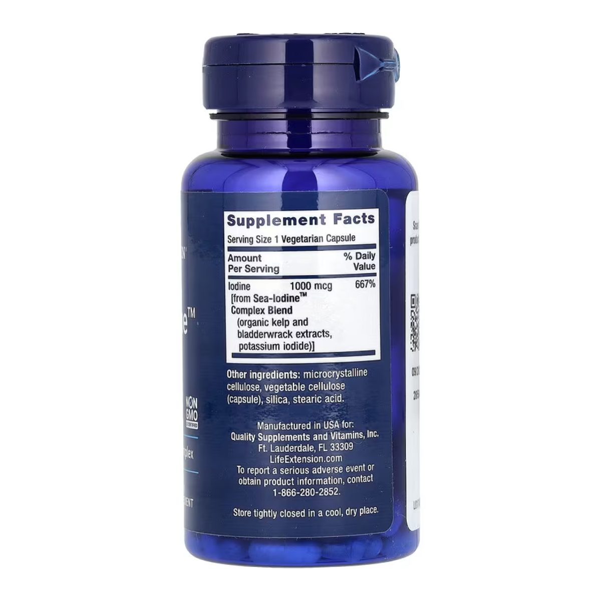 Sea-Iodine™ 1000mcg - 60 vcaps - Зображення 2