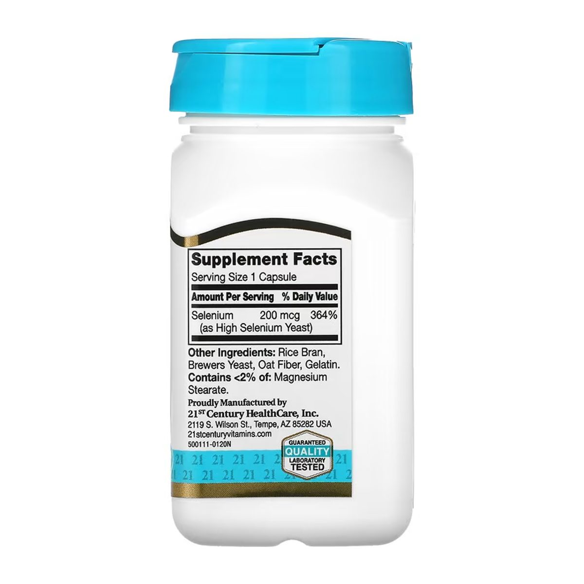 Selenium 200 mcg - 60 caps - Зображення 2