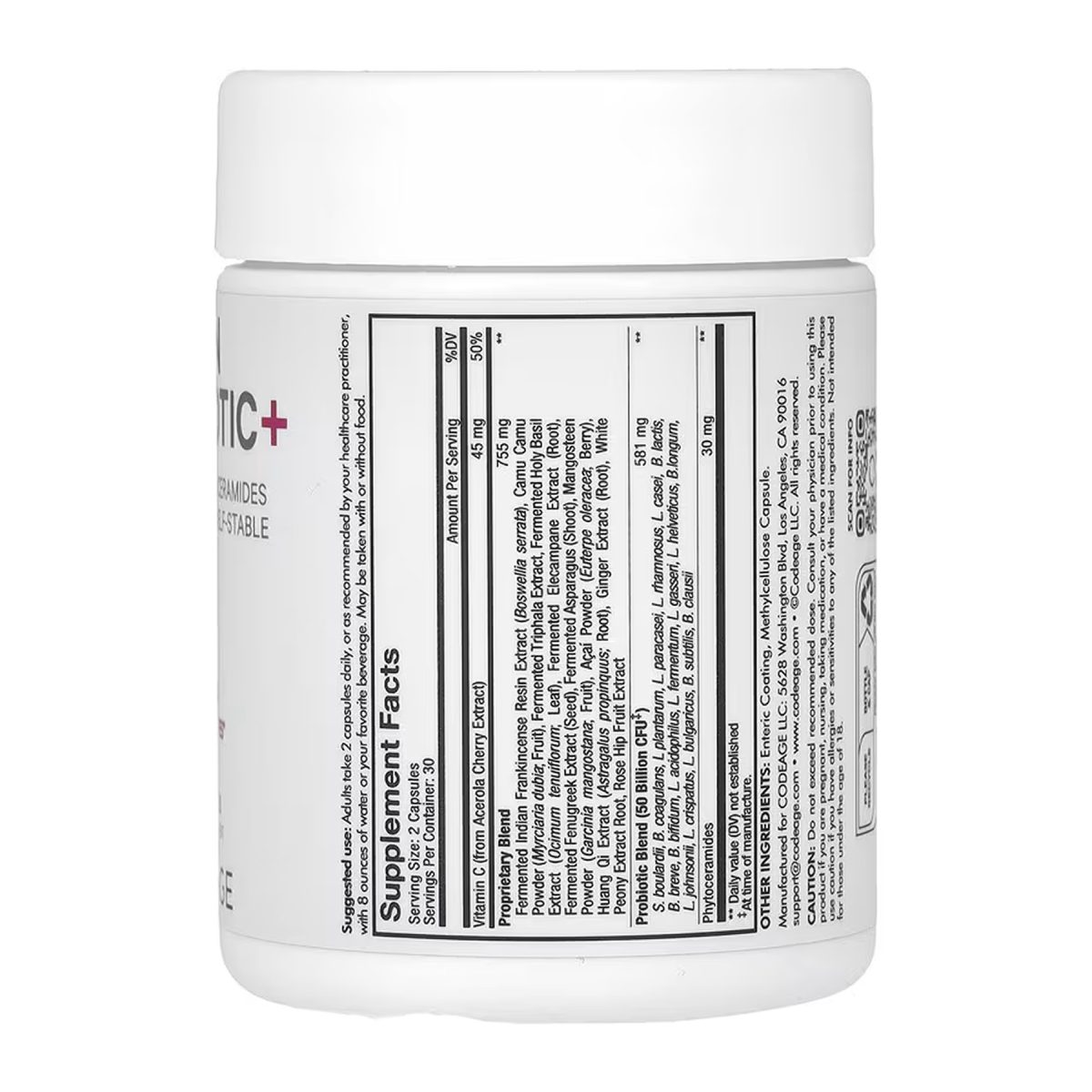 Skin Probiotic - 60 caps - Зображення 2
