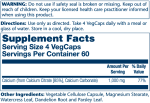 Calcium Citrate 1000mg - 240 vcaps - Зображення 2