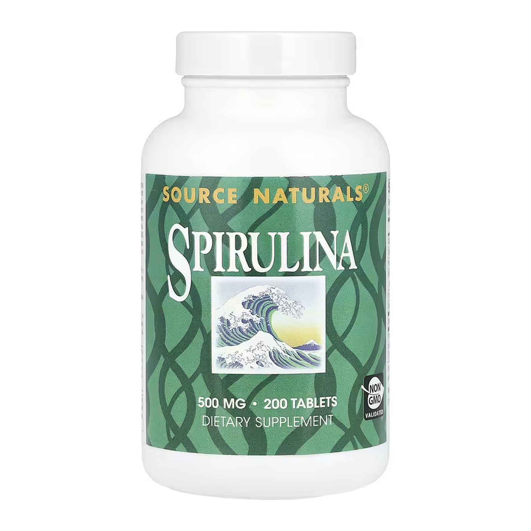 spirulina-500-mg-200-tabs-53854013670123_74eb7bf340 Spirulina 500 mg - 200 tabs - Зображення 1
