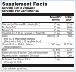 Stress B Magnesium Glycinate - 60 vcaps - Зображення 2