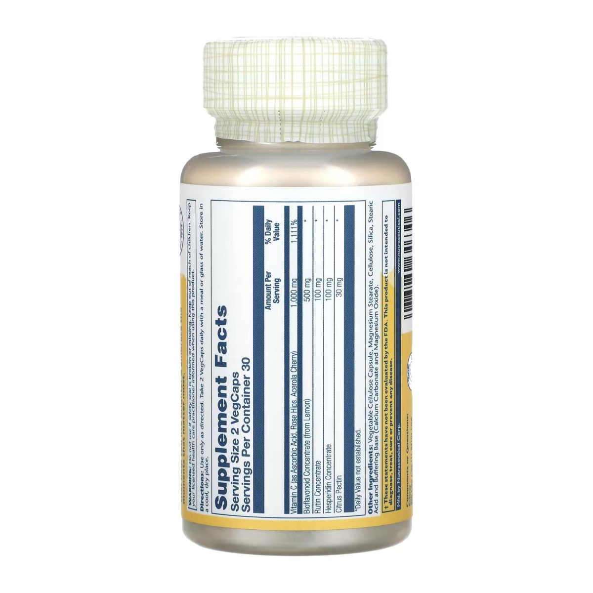 Super Bio Vitamin C 1000mg - 60 vcaps - Зображення 2