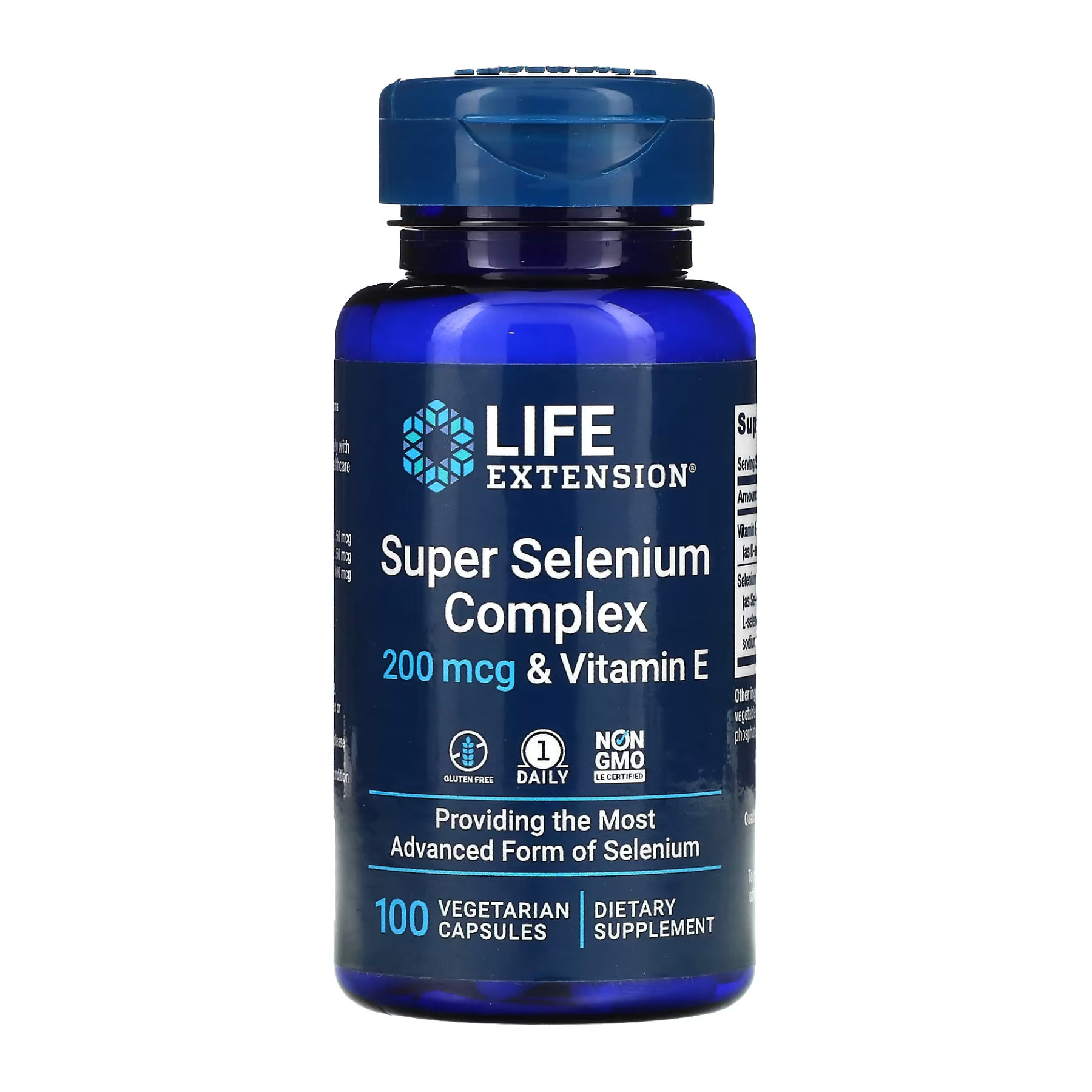 super-selenium-complex-200-mcg-100-veg-caps-200-mcg-100-vegetarian-capsules-91584399851832_2e5ff3a0e3 Super Selenium Complex 200 mcg - 100 vcaps - Зображення 1