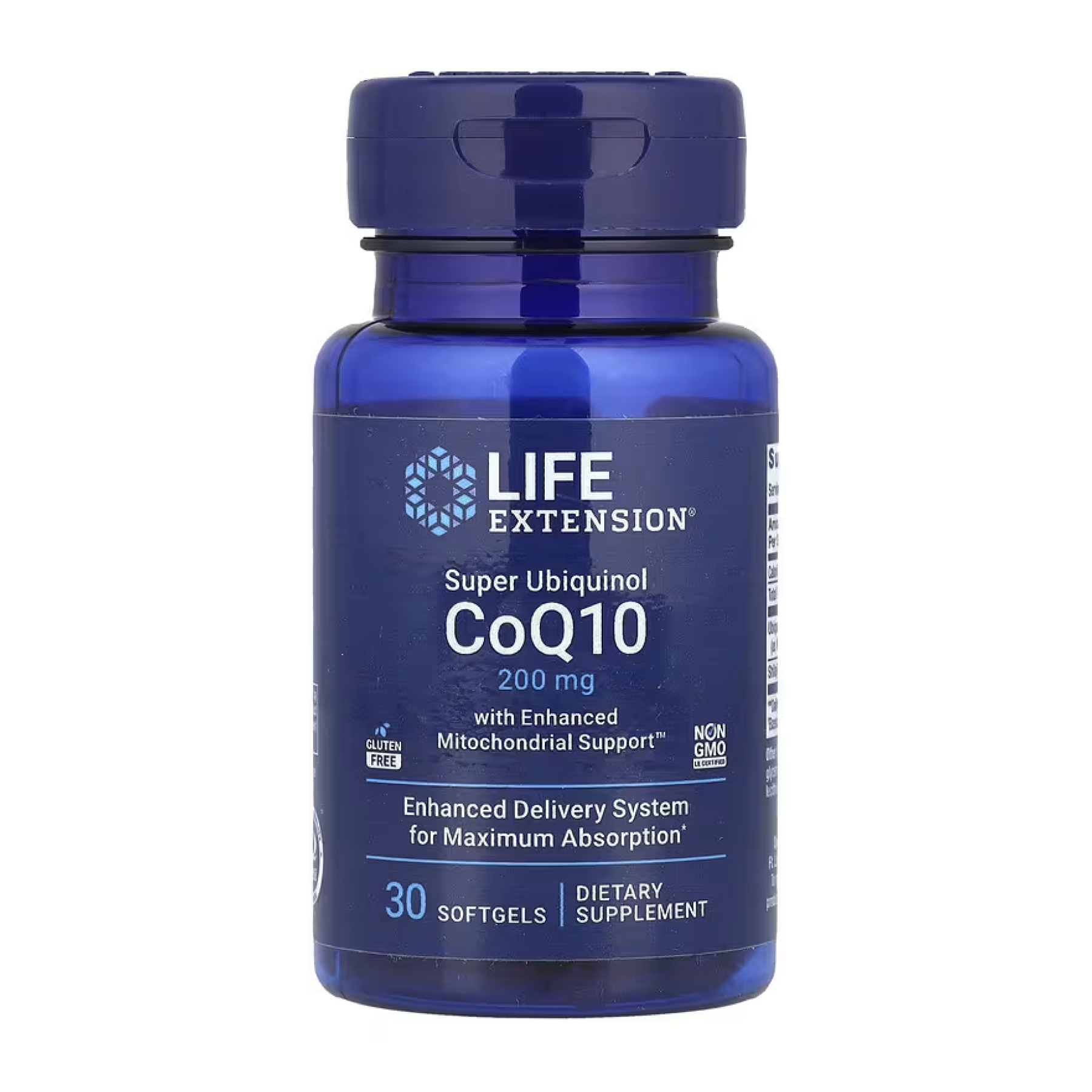 super-ubiquinol-coq10-with-enhanced-mitochondrial-support-200-mg-30-softgels-85972003888071_8f701a6d63 Super Ubiquinol CoQ10 with Enhanced Mitochondrial Support™ 200 mg - 30 softgels - Зображення 1