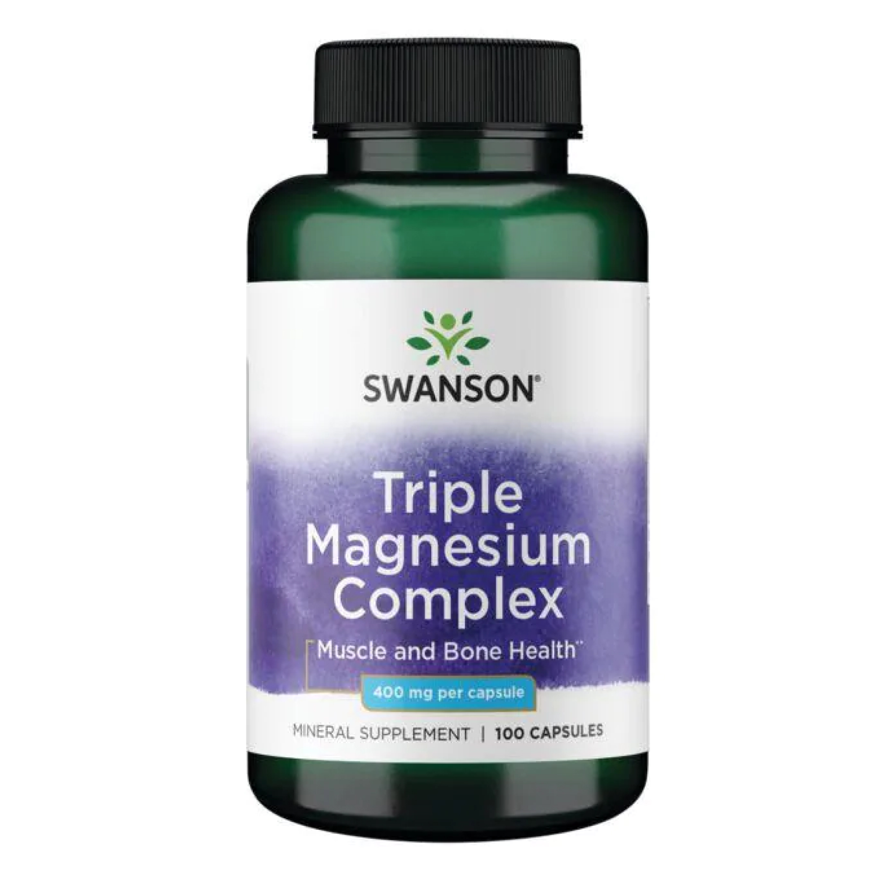 swansontriple-magnesium-complex-100caps-85063443810512_a200f937a4 Triple Magnesium complex - 100caps - Зображення 1